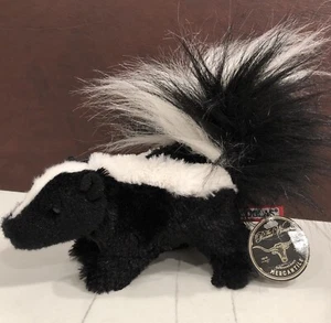 SKUNK Stuffed Animal STRIPER 8” Douglas Plush NWT - Picture 1 of 10
