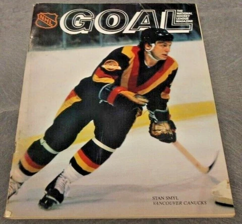 1981-2 GOAL MAGAZINE WASHINGTON CAPITALS NHL HOCKEY PROGRAM MAGAZINE RARE Cover