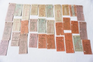  Billetes de autobús a bordo de transporte de pasajeros de Londres x30 varias rutas Ref D - Imagen 1 de 5