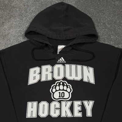 Sudadera Brown Bears Hombre Pequeña Negra Hockey sobre Hielo Adidas College Hoodie Team 10 Foto 1 de 4