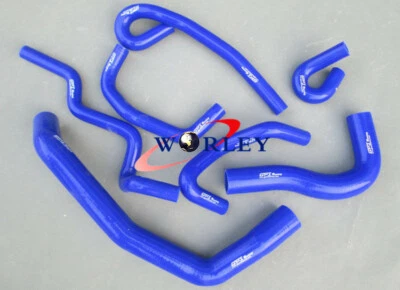 MANGUERA DE RADIADOR/REFRIGERANTE DE SILICONA PARA NISSAN SKYLINE GT-S/GT-T R33, R34 RB25DET AZUL Foto 1 de 4