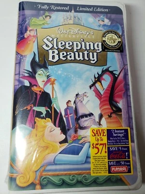 Sleeping Beauty (1997, VHS, Limited Edition) Clamshell Foto 1 de 2