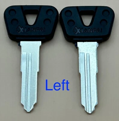 2 Key Blank Suzuki AN125 Boulevard S40 DR S50 S83 Cavalcade GV1400 DR-Z DR100 50 - Image 1 of 2