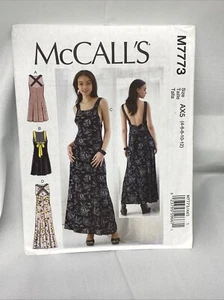 McCall's M7773 Sewing Pattern Women's Dress AX5 4-6-8-10-12 - Picture 1 of 2