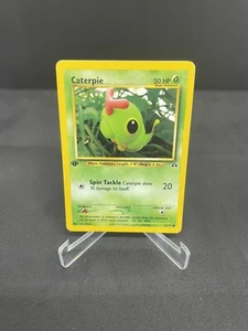 Caterpie 1st Edition 53/75 Neo Discovery 2001 Pokemon - Picture 1 of 2