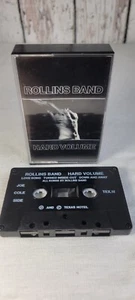 Rollins Band Hard Volume Black Cassette Texas Hotel TEX.18 LIKE NEW RARE Punk - Imagen 1 de 6