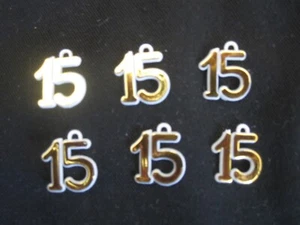 Lot of 144 pc. # 15 Sweet Quince Quincenera Cupcake Cake Topper - 15 Years - Picture 1 of 1