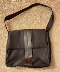 Mossimo Nylon Messenger Style Black Shoulder Bag - Picture 1 of 11
