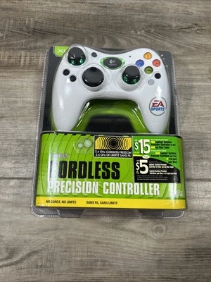 NEW Xbox Logitech Cordless Precision Controller Wireless White BRAND NEW SEALED - Image 1 of 3