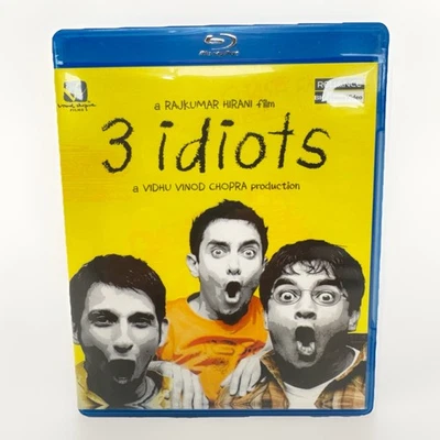 3 Idiots: Blu-Ray Indian Comedy/Romance Film Rare OOP Import Chopra Rare - Image 1 of 4