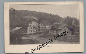 LVRR Lehigh Valley Railroad Train Station BEAR CREEK PA Luzerne County Postcard - Picture 1 of 2