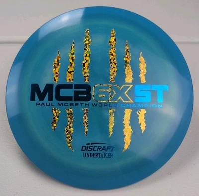 Discraft ESP Undertaker 6x Claw Paul McBeth Limited Edition Fairway Driver Disc - Image 1 of 4