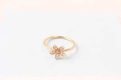 Anillo Flor Pandora + ALE R 56 Color Oro Rosa Talla 8 Foto 1 de 4