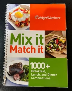 Vintage 2007 Weight Watchers -  Mix It Match It - Cookbook Recipes Cook Book - Picture 1 of 9