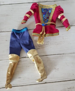 1997 Barbie Ken Rapunzel Prince Charming Top Pants Outfit Doll Size - Picture 1 of 4
