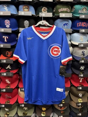 Jersey Ryne Sandberg Chicago Cubs azul cosido (talla M) Foto 1 de 4