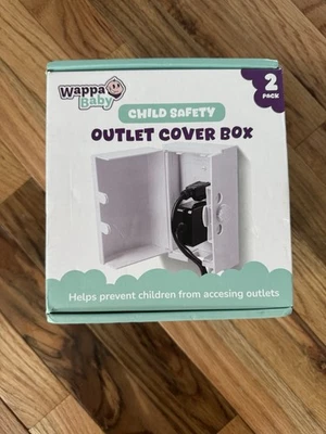 Paredes Bebé Niño Seguridad Salida Cubierta Caja Paquete de 2 NUEVO en CAJA Foto 1 de 4