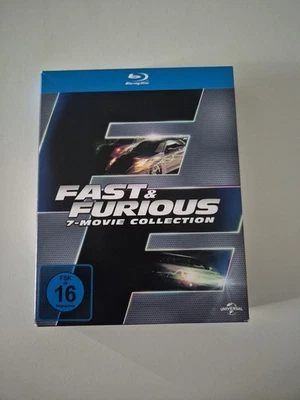 Fast & Furious 7 Movie Collection [Blu-ray Teil 1-7] Neuwertig - Bild 1 von 4