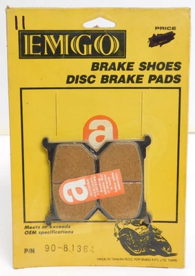 Juego de pastillas de freno delanteras EMGO para Kawasaki 43082-1007 – KZ440 KZ550 KZ750 KZ1000 Foto 1 de 4