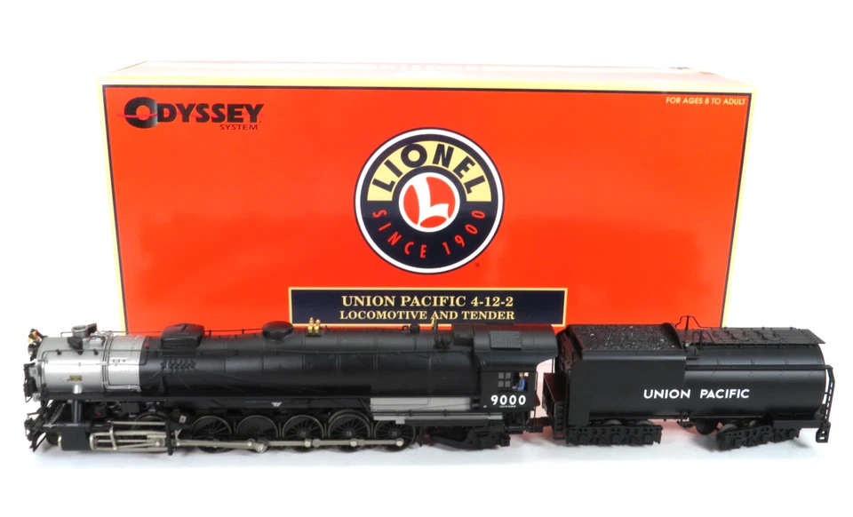Lionel 6-38029 U.P. 3-Cylinder 4-12-2 #9000 Steam Locomotive & Tender, O Gauge - Image 1 of 4
