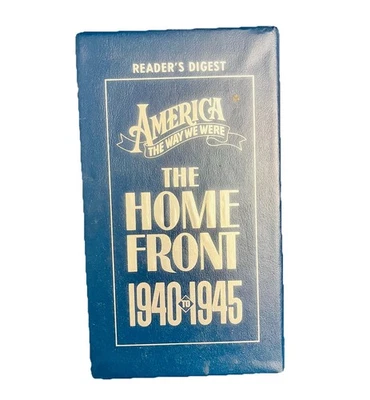 Readers Digest America The Way We Were The Home Front VHS Box Set WWII 1940-1945 - Imagen 1 de 4
