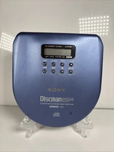 REPRODUCTOR DE CD SONY DISCMAN D-E705 ESP2 portátil walkman FUNCIONANDO de colección RARO - Imagen 1 de 10