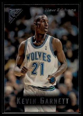 1995-96 Topps Gallery #41 Kevin Garnett Player's Private Issue Rookie RC - Image 1 of 2