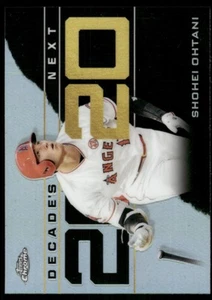 Actualización Topps Chrome 2020 #DNC-18 Shohei Ohtani Decade's Next - Imagen 1 de 2