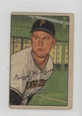 1952 Bowman Red Munger #243 - Image 1 of 2