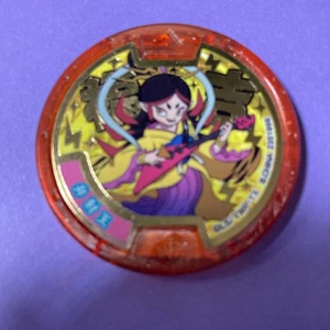 Yōkai Watch Benzaiten Onikichi Medal Holographic Anime V22BK-V8P01 Japanese - Picture 1 of 6