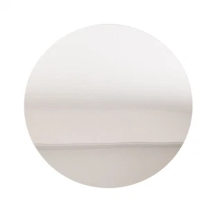 10 Silver Round 12" Decorative Mirror Plastic Charger Plates Wedding Events - Picture 1 of 9