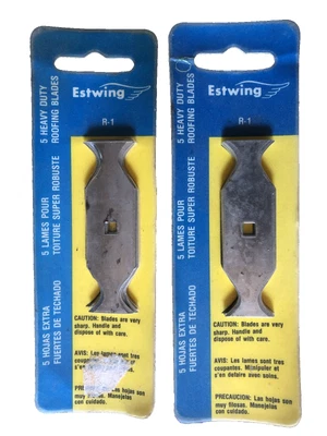 2-5 Paquetes 10 Total ESTWING CUCHILLAS PARA TECHO EE. UU. Foto 1 de 4