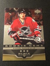 2005-06 Upper Deck Black Diamond Rookie Gems Daniel Paille #219 Rookie RC