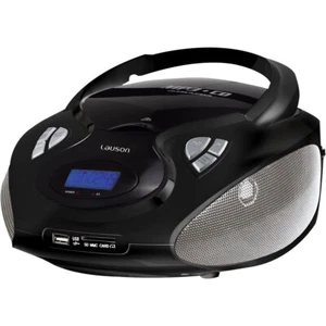 Reproductor CD Lauson CP435 Boombox FM/AM USB Lector de tarjetas SD negro - Imagen 1 de 1