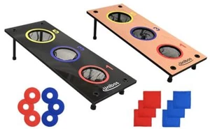 Kids 2-In-1 Bean Bag Washer Toss Game Set Family Garden Fun - Picture 1 of 7