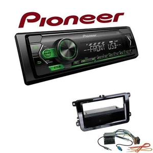 Pioneer Autoradio Android USB mit Einbauset für Volkswagen VW Golf V piano black - Bild 1 von 6