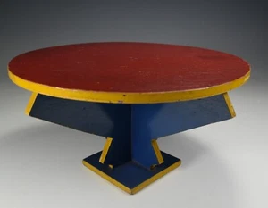 Art Deco Modernist ADO Table Dutch Rietveld DeStijl Ko Verzuu Miniature 1925 - Picture 1 of 9