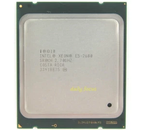 Intel Xeon E5-2680 2.7 GHz LGA2011 8 cores 16 threads SR0KH CPU Processor 20 MB - Picture 1 of 3