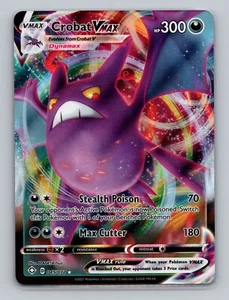 Crobat VMAX 045/072 Ultra Rare Shining Fates Pokemon Card SWSH Sword & Shield - Picture 1 of 2