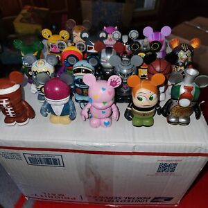Lot of 20 Disney Vinylmation Collectible Figures, collectors or resellers