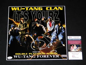 FOTO DE PORTADA DE ÁLBUM FIRMADA POR RZA WU-TANG CLAN IT'S YOURZ 12X12 JSA ¡CERTIFICADO DE AUTENTICIDAD!¡! - Imagen 1 de 1
