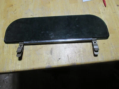 Parasol tocador teñido verde deportivo años 60 varilla cromada MG Triumph Healey Foto 1 de 2