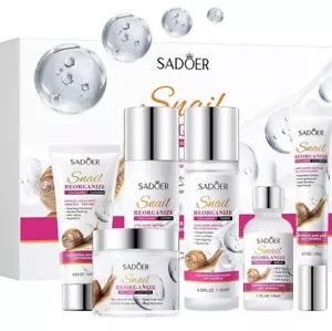 *Snail Reorganizer Gift box , Collagen Anti- Aging six- piece set, repair Serum - Picture 1 of 7