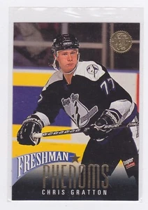 1993 Leaf Hockey - Freshman Phenoms - Chris Gratton - #3 of 10 - Bild 1 von 2