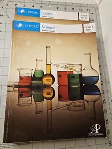Lifepac Science Teachers Guide Grade 1 Part 1 And 2 Homeschool Curriculum - Picture 1 of 1