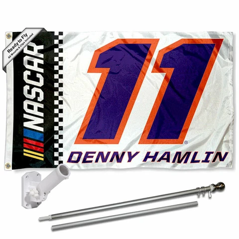 Denny Hamlin Flag Pole and Bracket Mount Kit Cover