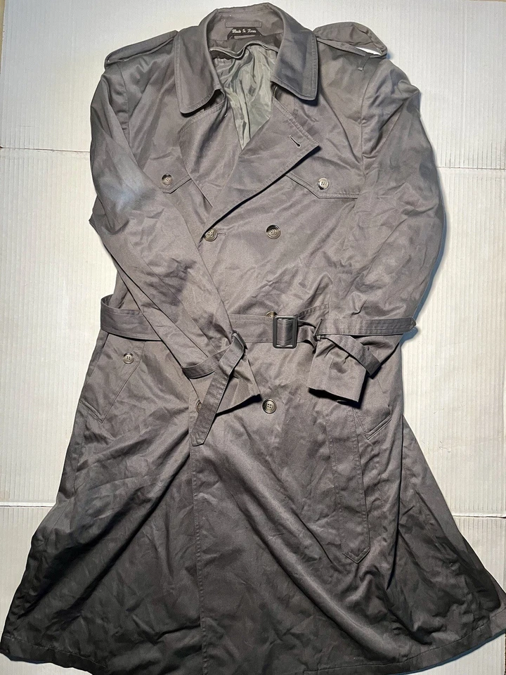 灰色风衣 40 码常规未知设计师 — 第 1/4 张图片