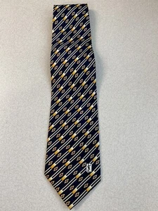 Yves Saint Laurant Silk Neck Tie ~ 100% SIlk ~ Made in Italy ~ EUC - Picture 1 of 7