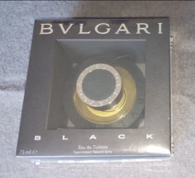 BVLGARI BLACK 2.5oz 50ml EDT Spray 100% AUTHENTIC eau de toilette fragrance NIB - Image 1 of 2