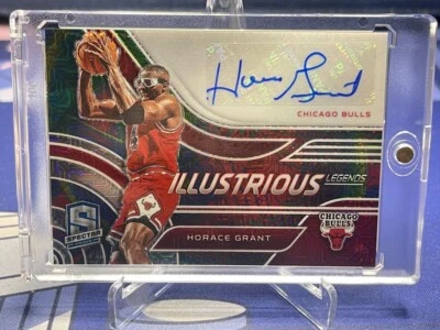 2020-21 Panini Spectra Illustrious Legends' Horace Grant #IL-HGR Auto /25 - Image 1 of 2